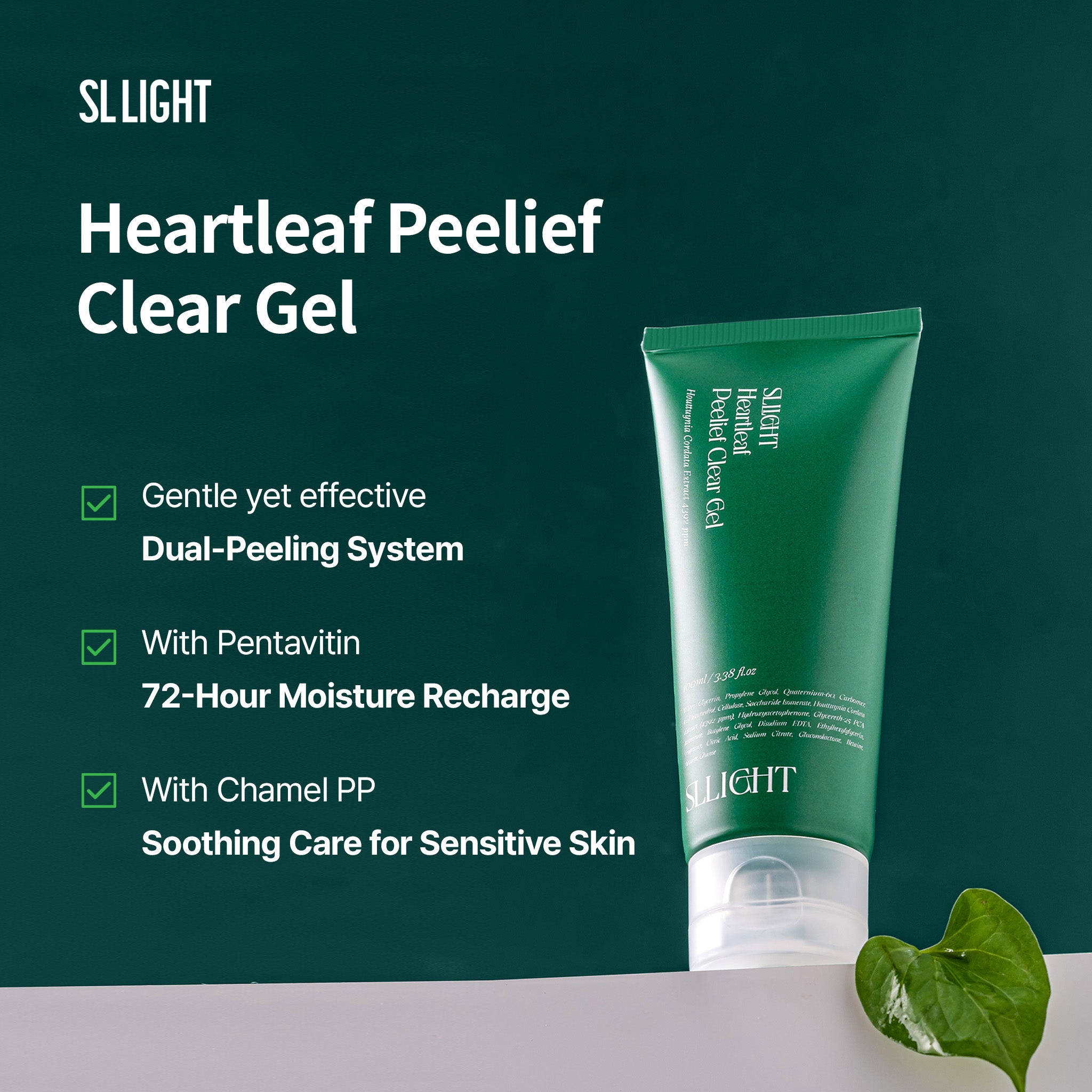 Heartleaf Peelief Clear Gel