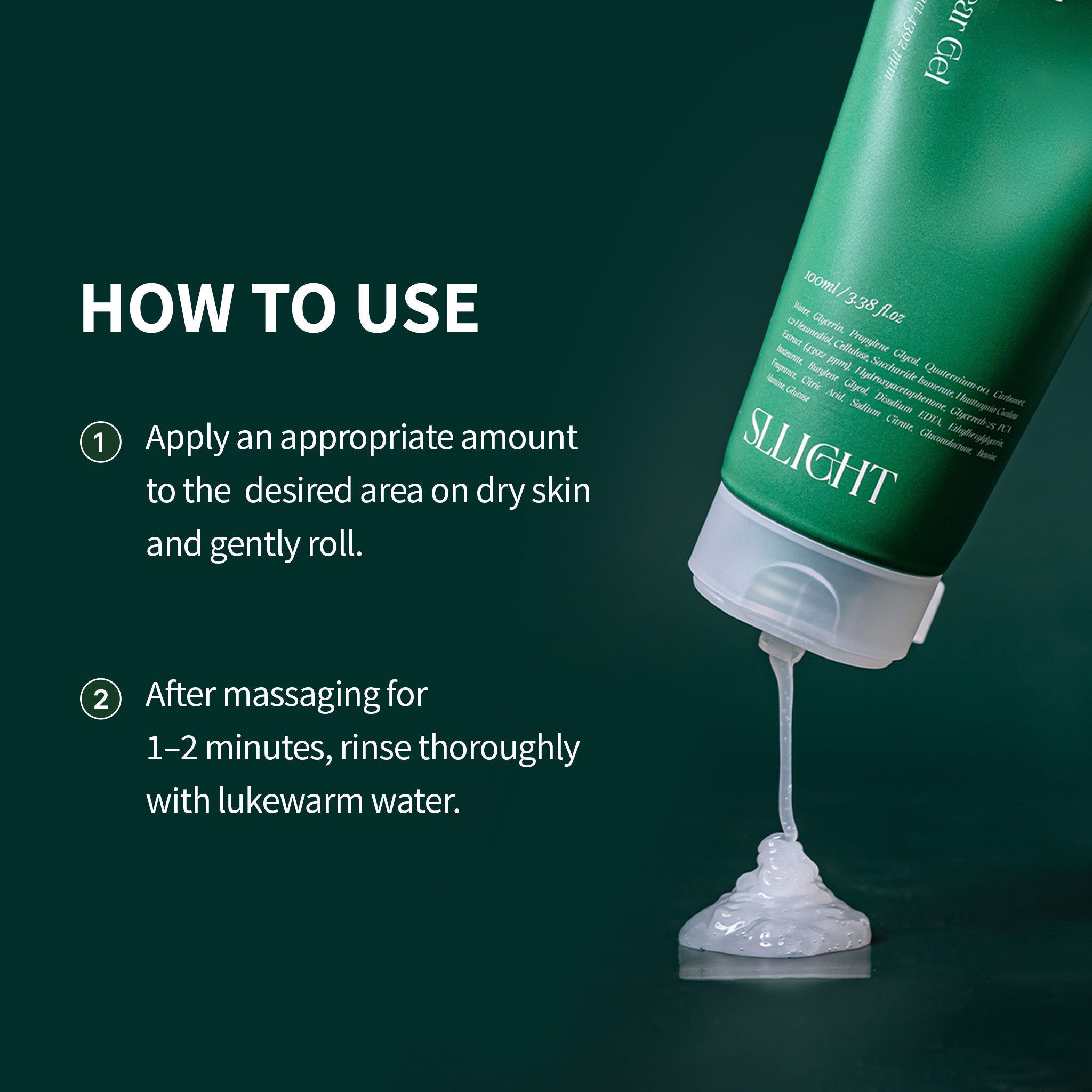 Heartleaf Peelief Clear Gel